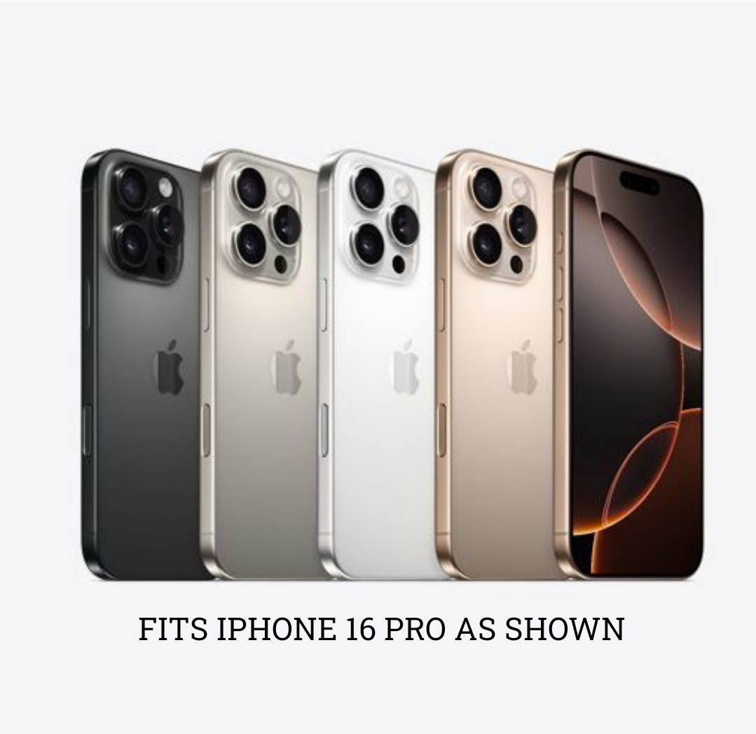 iPhone 16 PRO Glitter Shockproof Wireless Charging Electroplated Case