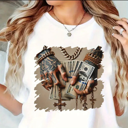 “Paid in Full”  Funny Graphic Tee
